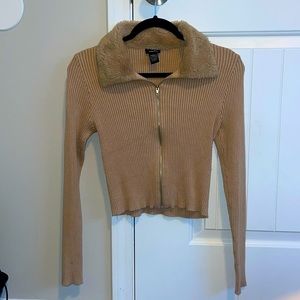 Semi crop jacket